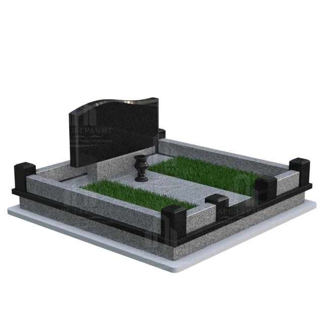 Модель мемориального гранитного комплекса 